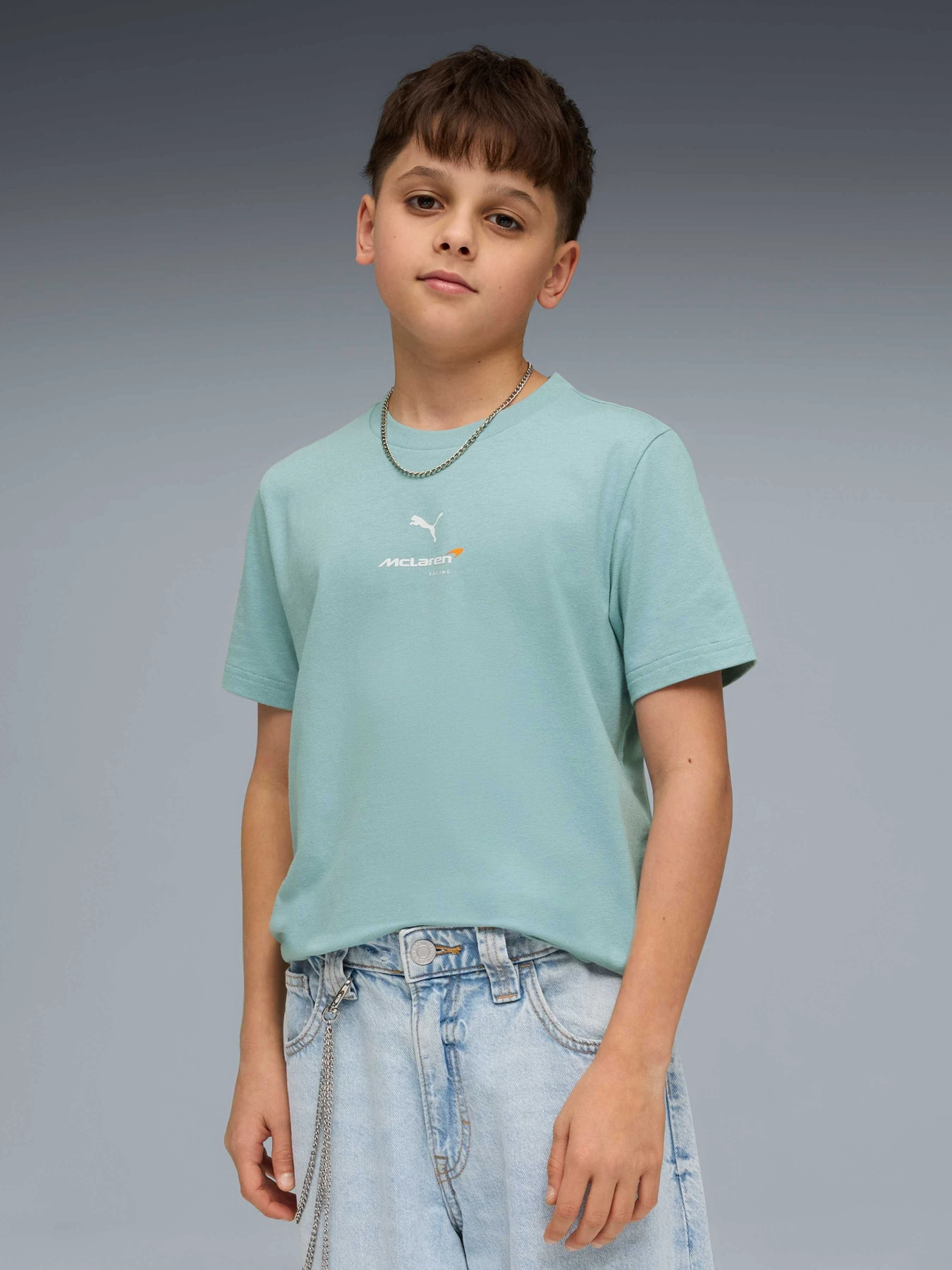 Футболки и поло PUMA Mclaren Small Logo Tee Kids модель 637503 Футболки и поло PUMA Mclaren Small Logo Tee Kids модель 637503 Фото