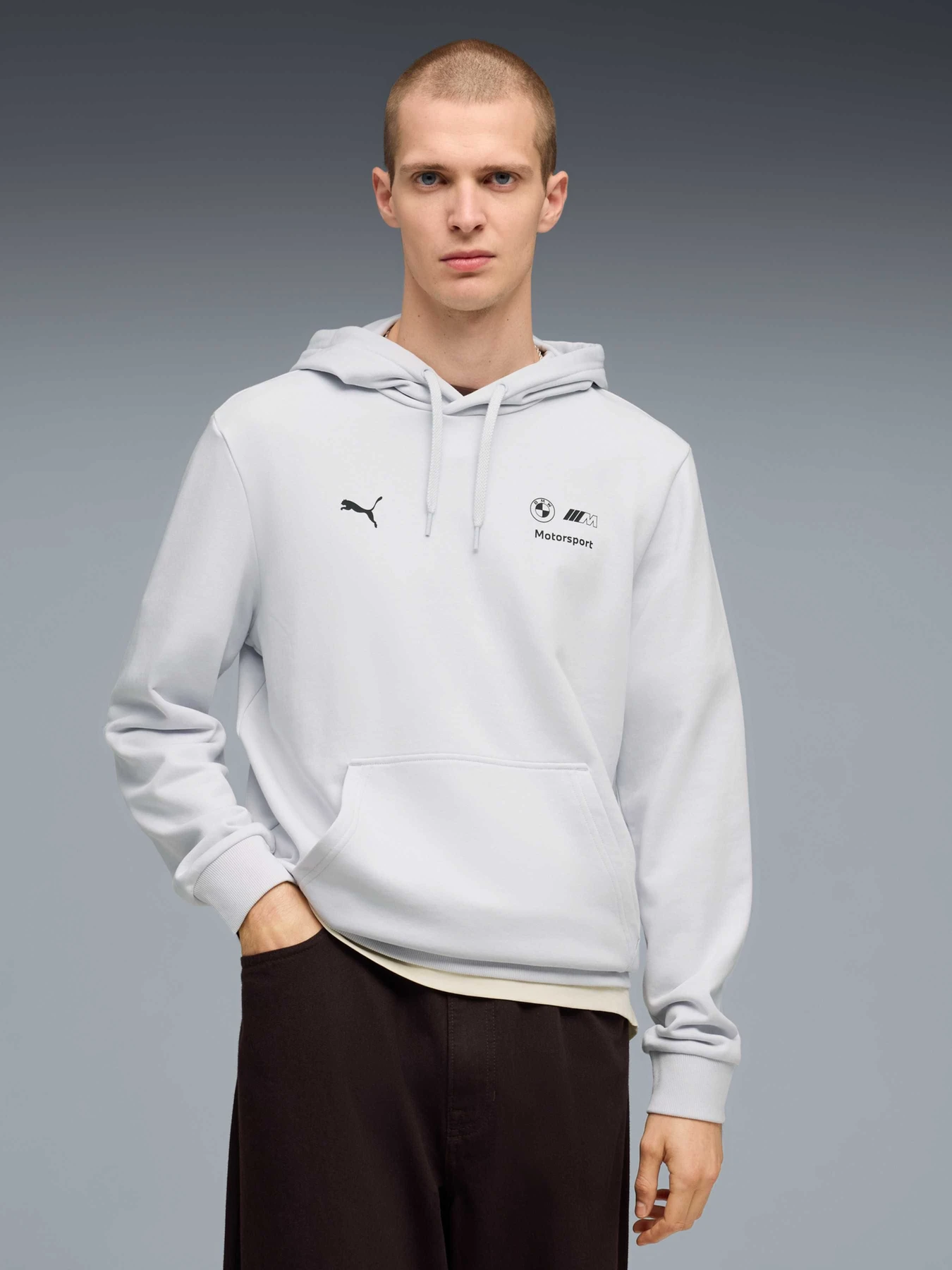 Худі та світшоти PUMA Bmw Mms Ess Hoodie Ft модель 634893 Фото