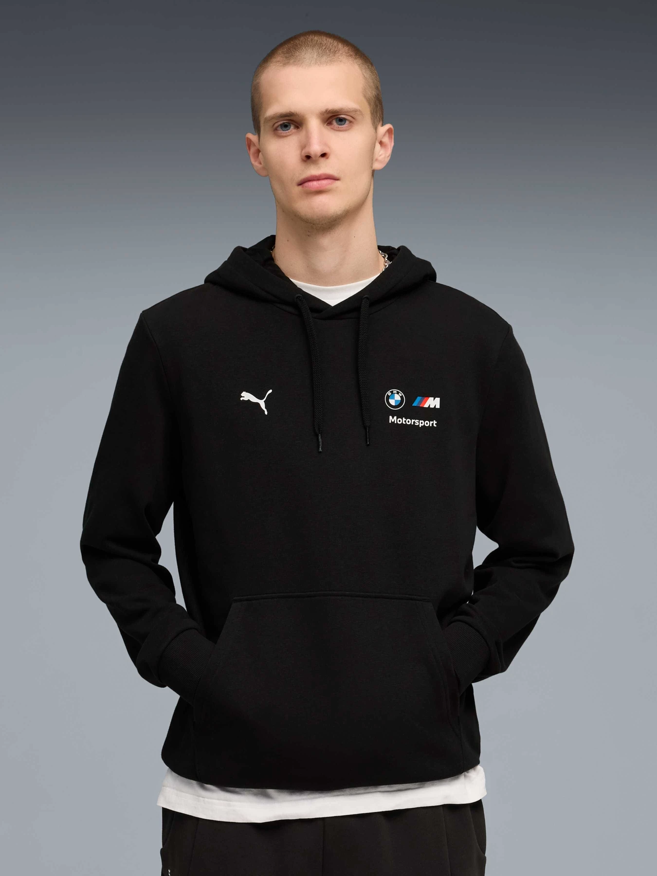 Худі та світшоти PUMA Bmw Mms Ess Hoodie Ft модель 634893 Фото