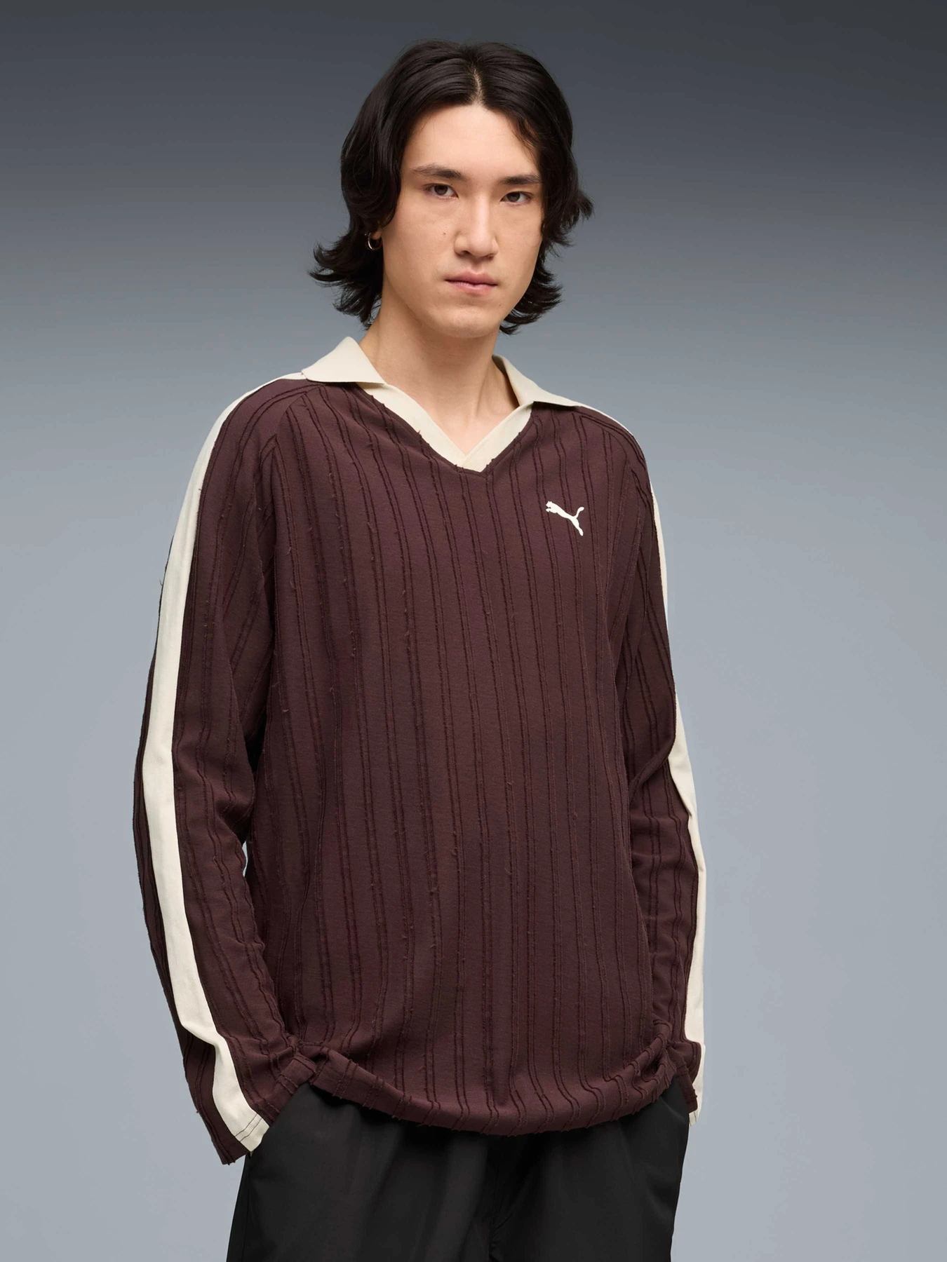 Футболки и поло PUMA T7 Relaxed Long Sleeve Polo модель 634311 Футболки и поло PUMA T7 Relaxed Long Sleeve Polo модель 634311 Фото