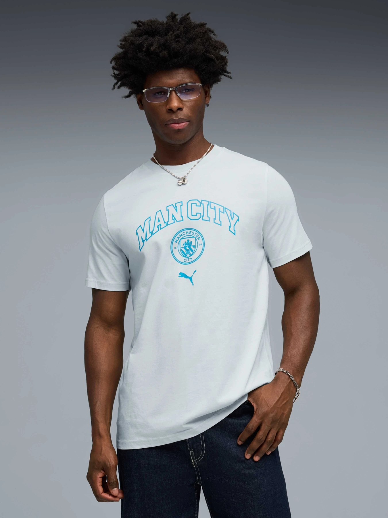 Футболки и поло PUMA Mcfc Ftblculture Tee модель 785787 Футболки и поло PUMA Mcfc Ftblculture Tee модель 785787 Фото