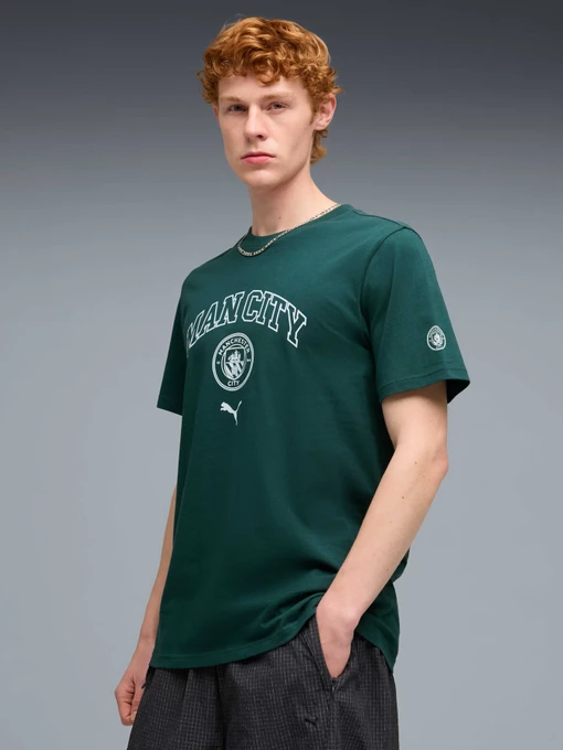 Чоловіча Спортивна футболка PUMA Mcfc Ftblculture Tee фото 3