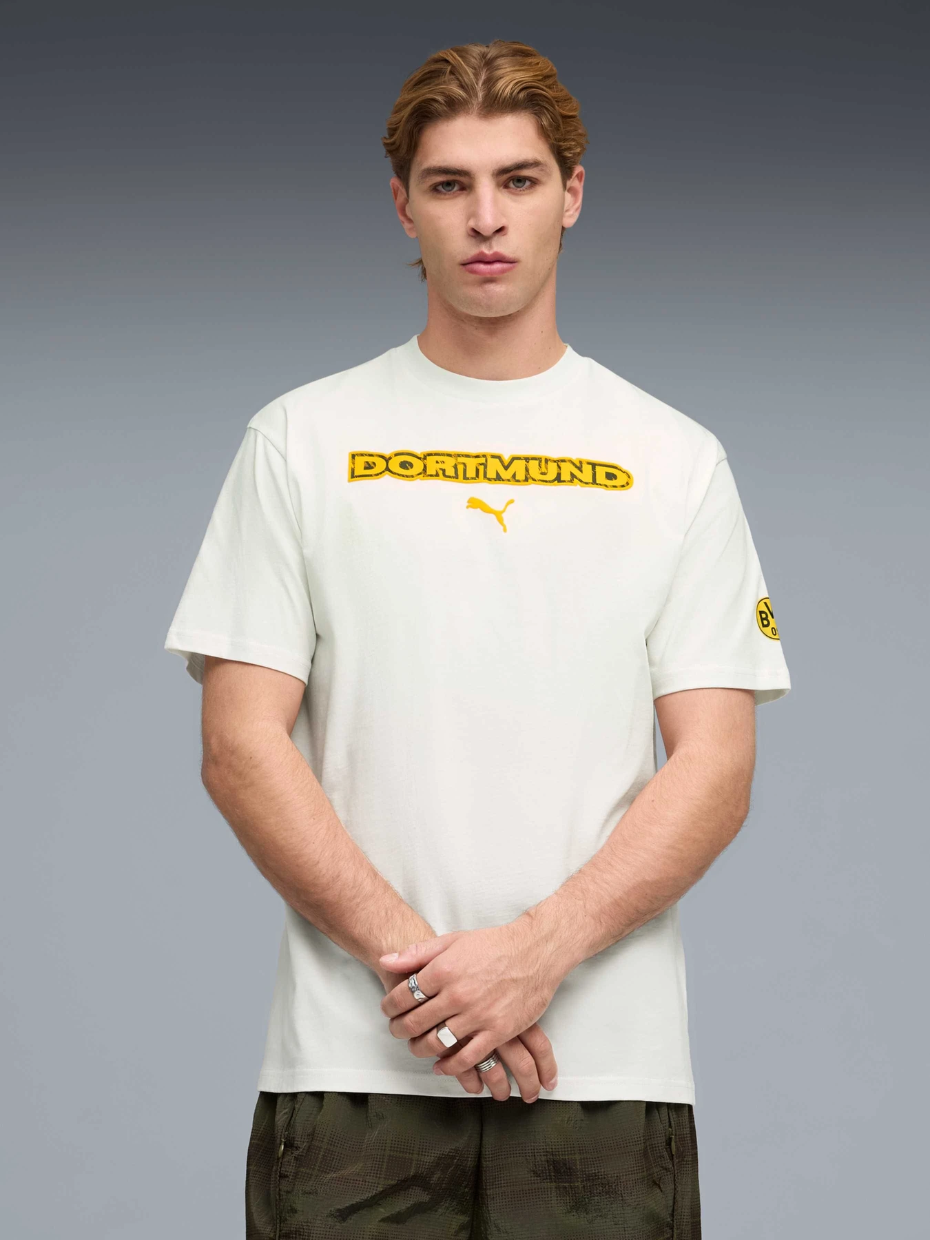 Футболки и поло PUMA Bvb Ftblculture Relaxed Tee модель 784627 Футболки и поло PUMA Bvb Ftblculture Relaxed Tee модель 784627 Фото