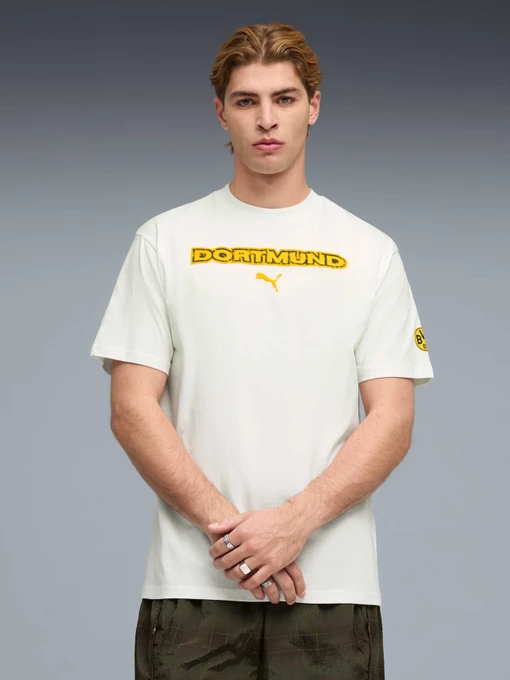 Чоловіча Футболка PUMA Bvb Ftblculture Relaxed Tee фото 3
