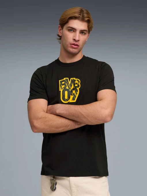 Чоловіча Спортивна футболка PUMA Bvb Ftblculture Tee фото 3
