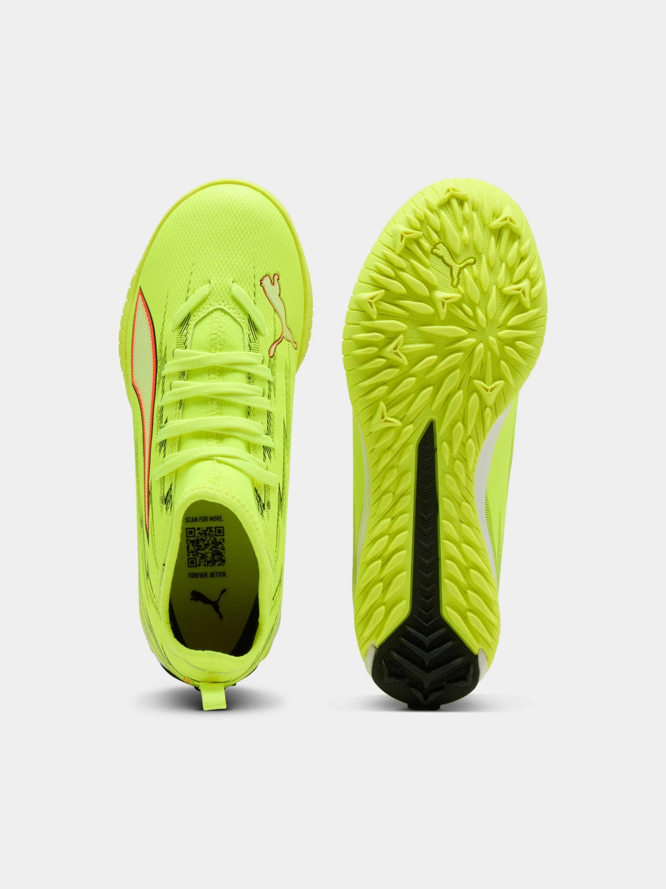 Кроссовки PUMA Ultra 6 Match Tt + Mid Jr модель 108976 Кроссовки PUMA Ultra 6 Match Tt + Mid Jr модель 108976 Фото