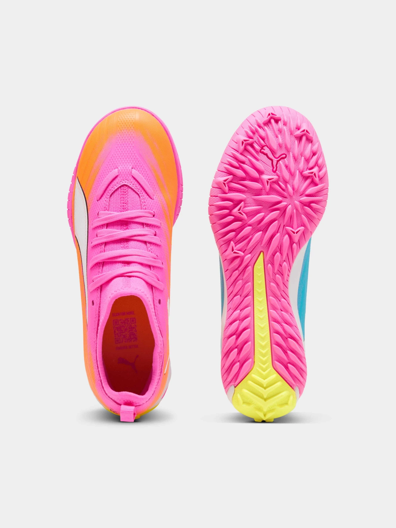 Кроссовки PUMA Ultra 6 Match Tt + Mid Jr модель 108976 Кроссовки PUMA Ultra 6 Match Tt + Mid Jr модель 108976 Фото