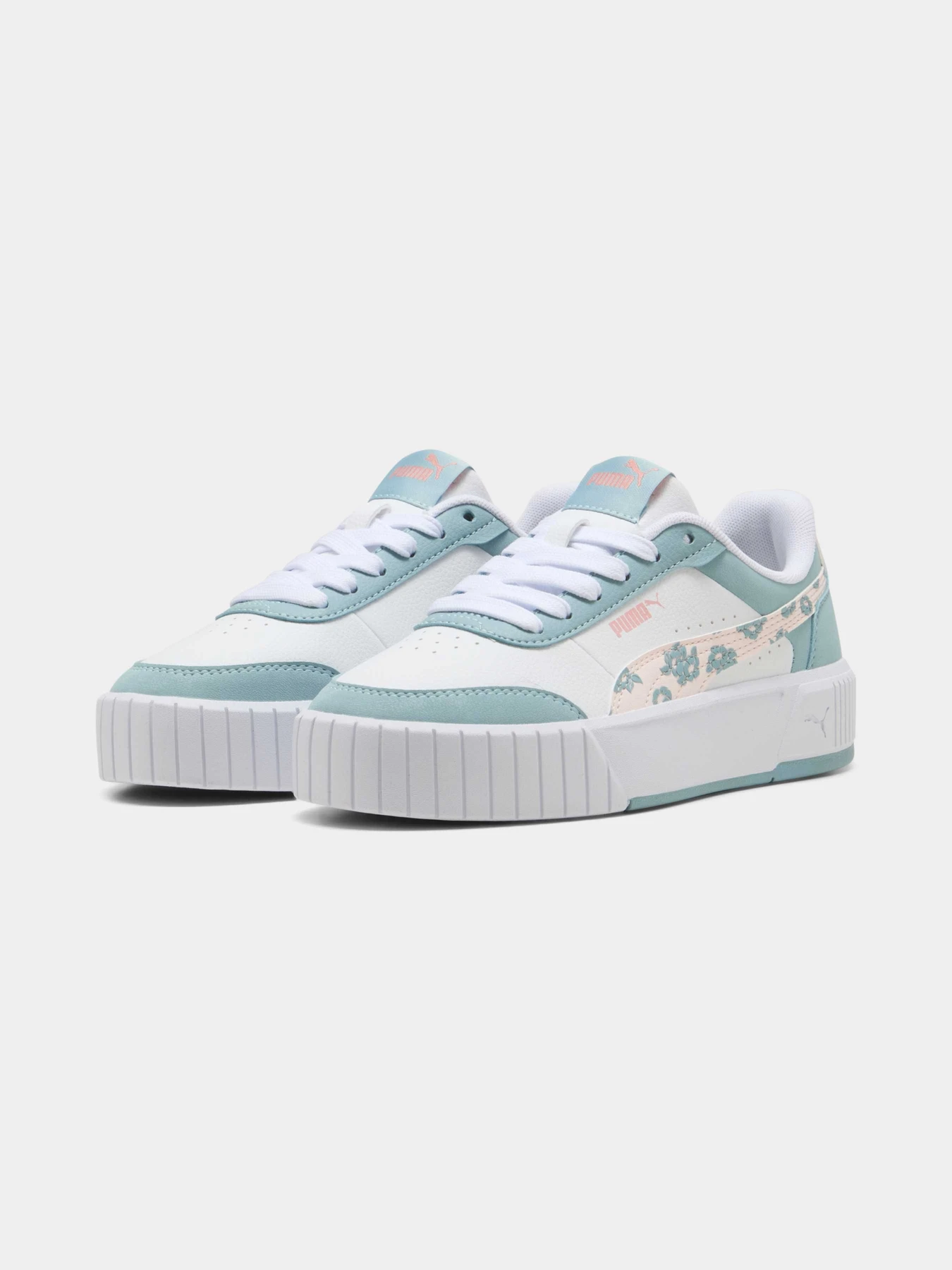 Кеди PUMA Carina Mia Floral Jr модель 405630 Кеди PUMA Carina Mia Floral Jr модель 405630 Фото