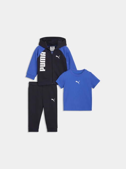 Костюмы PUMA Tee, Hooded Fz And Pants Set модель 693292 Фото