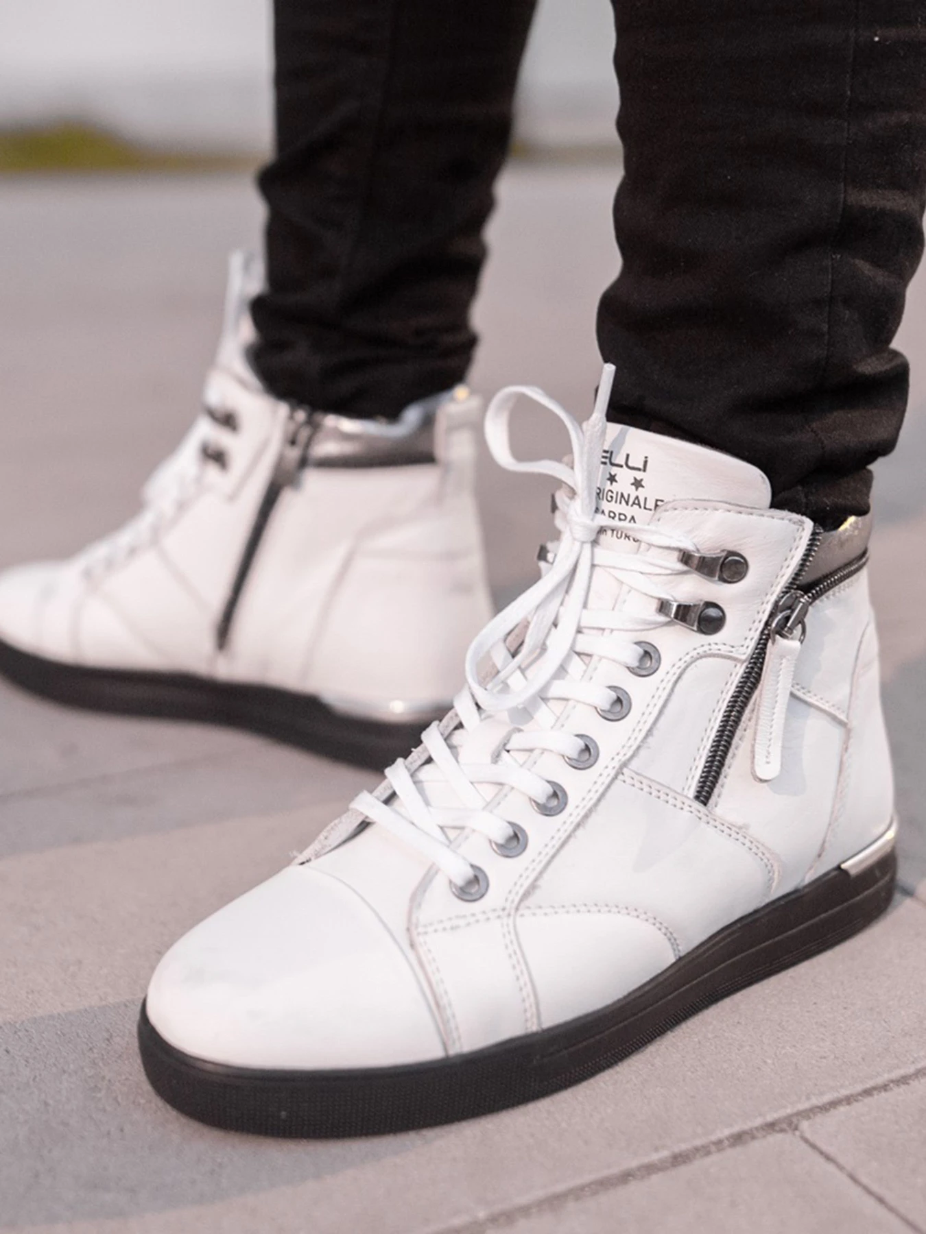 Ботинки и сапоги Forelli модель 52652-White Ботинки и сапоги Forelli модель 52652-White Фото
