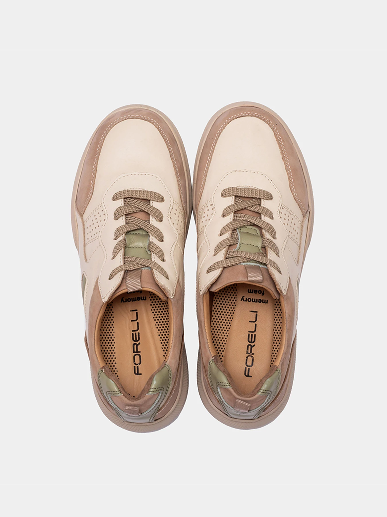 Кроссовки Forelli модель 56602-Beige Фото