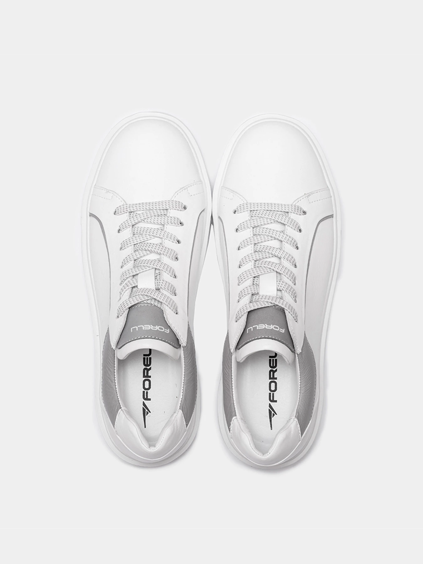 Кеди Forelli модель 19301-White Кеди Forelli модель 19301-White Фото