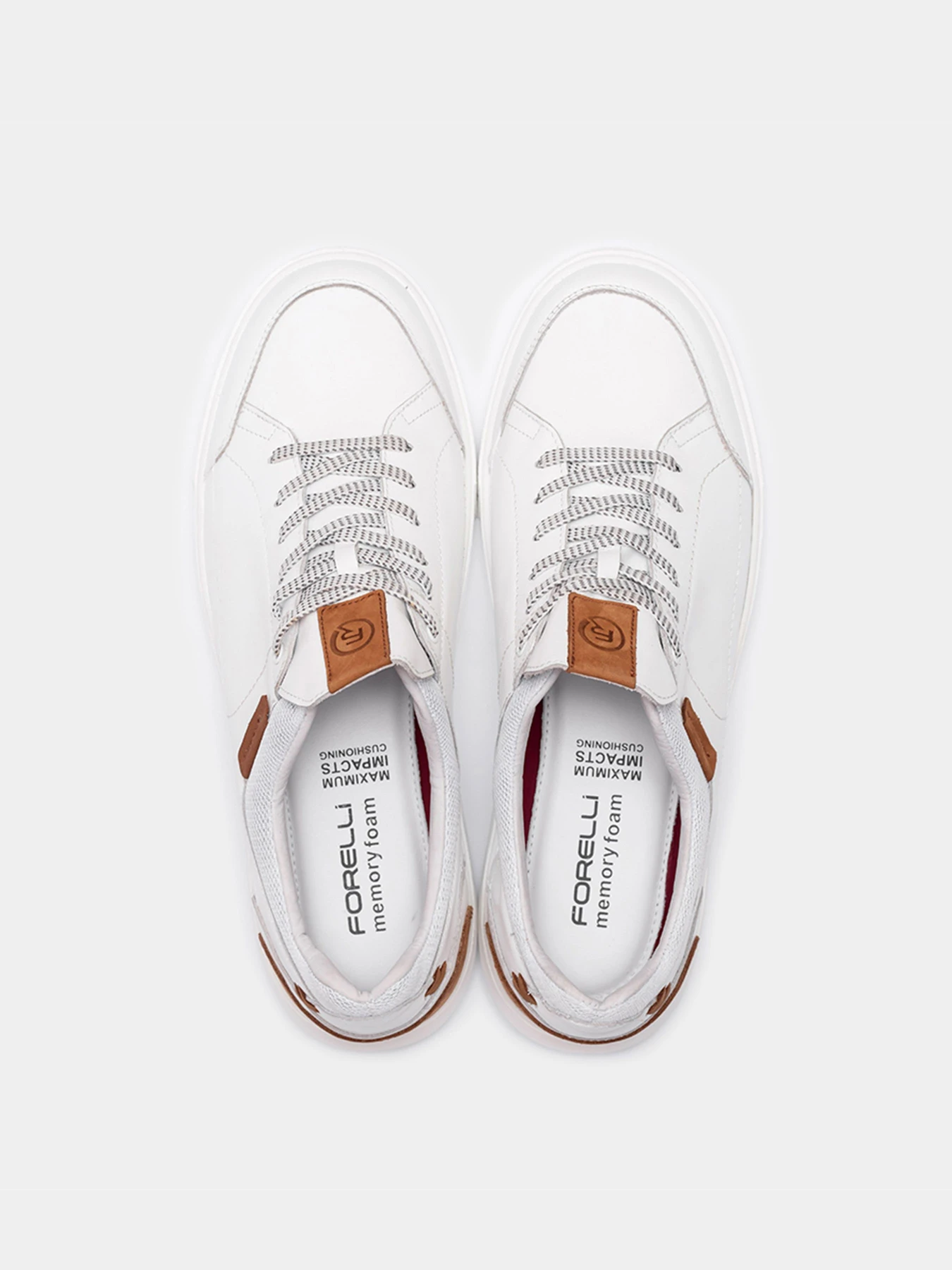 Кеди Forelli модель 39504-White Фото
