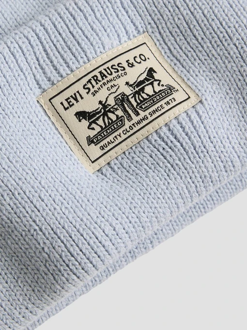 Levi's Шапка колір блакитний фото 3