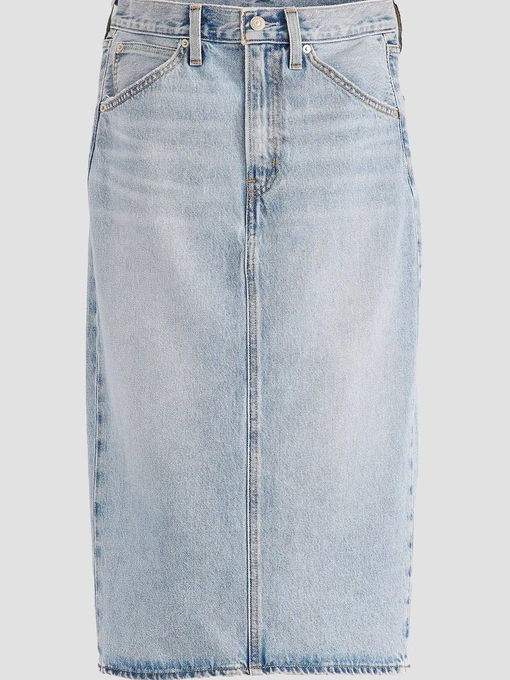 Бавовняна Жіноча Спідниця міді Levi's фото 2