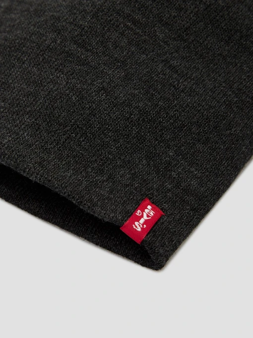 Levi's Шапка колір темно-сірий фото 3