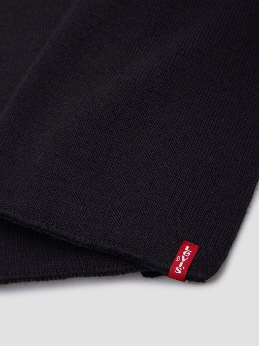 Levi's Шарф колір чорний фото 3