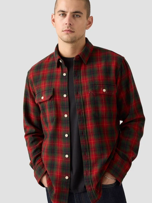 Бавовняна Чоловіча Сорочка в клітинку Levi's фото 3