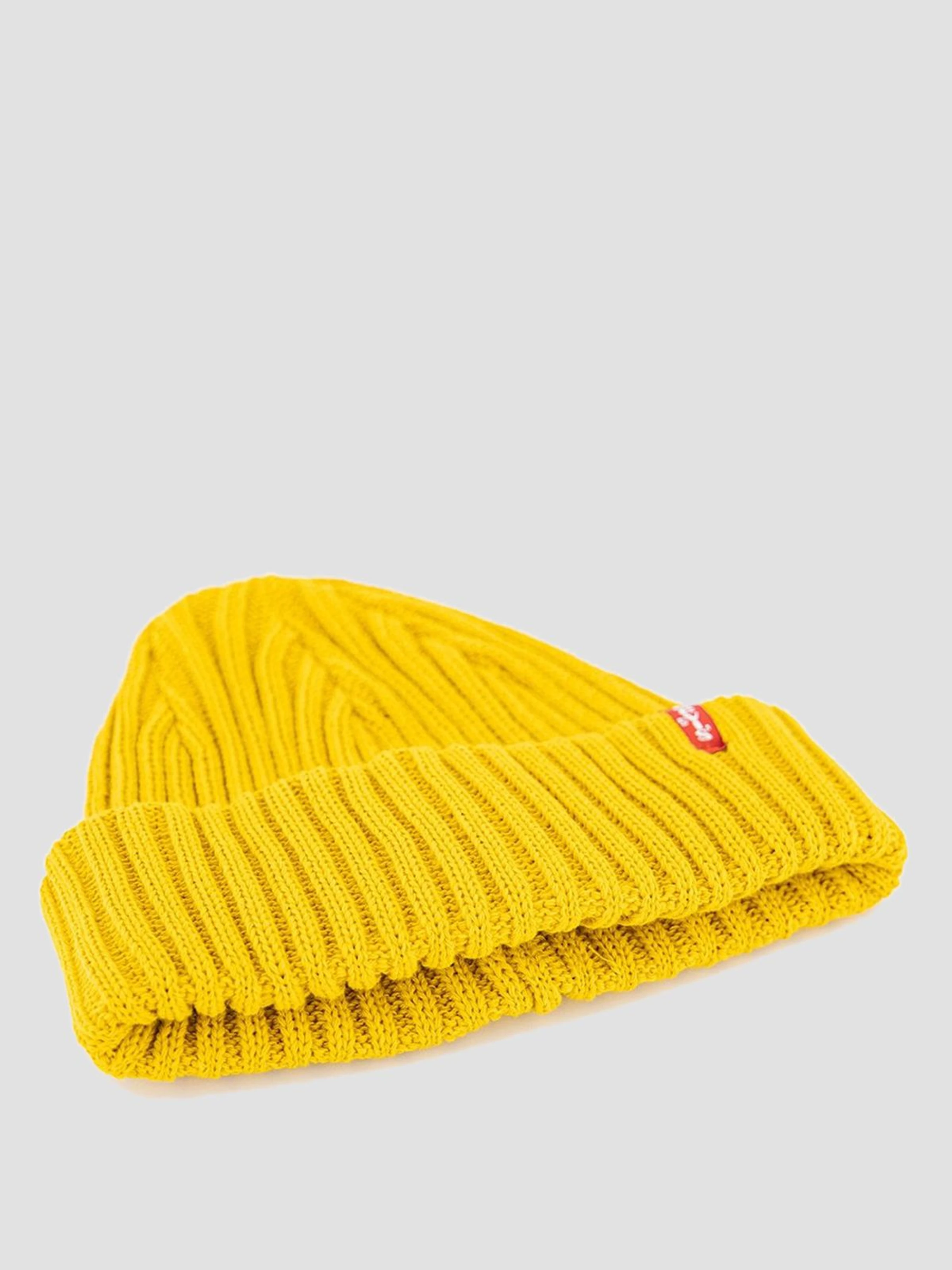 Levi's Шапка колір жовтий фото 3