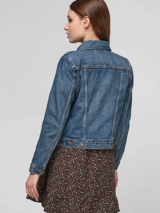 Бавовняна Жіноча Джинсова куртка Levi's фото 2