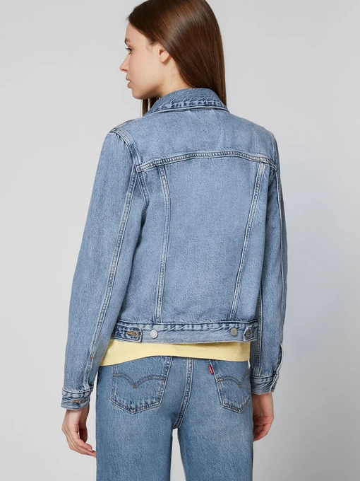 Бавовняна Жіноча Джинсова куртка Levi's фото 2