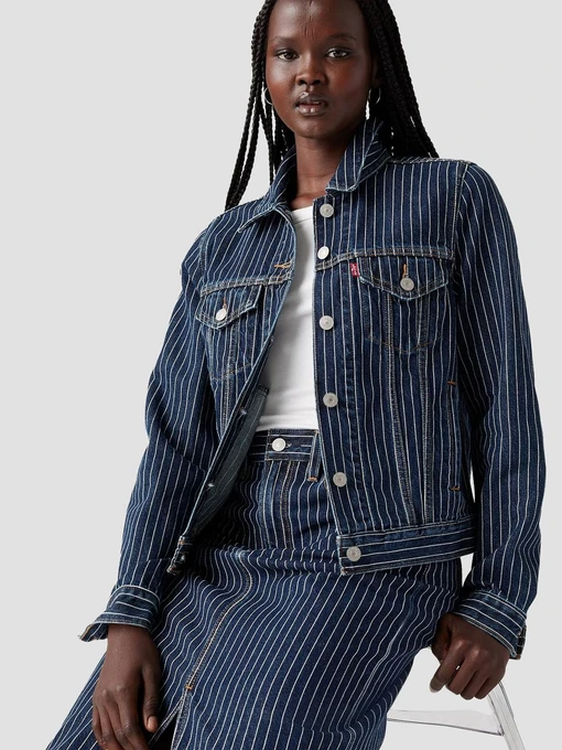 Бавовняна Жіноча Джинсова куртка Levi's фото 3