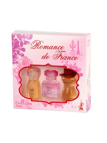 Набір мініатюр парфумованої води ROMANCE DE FRANCE Charrier Parfums модель 3442070336035 Фото