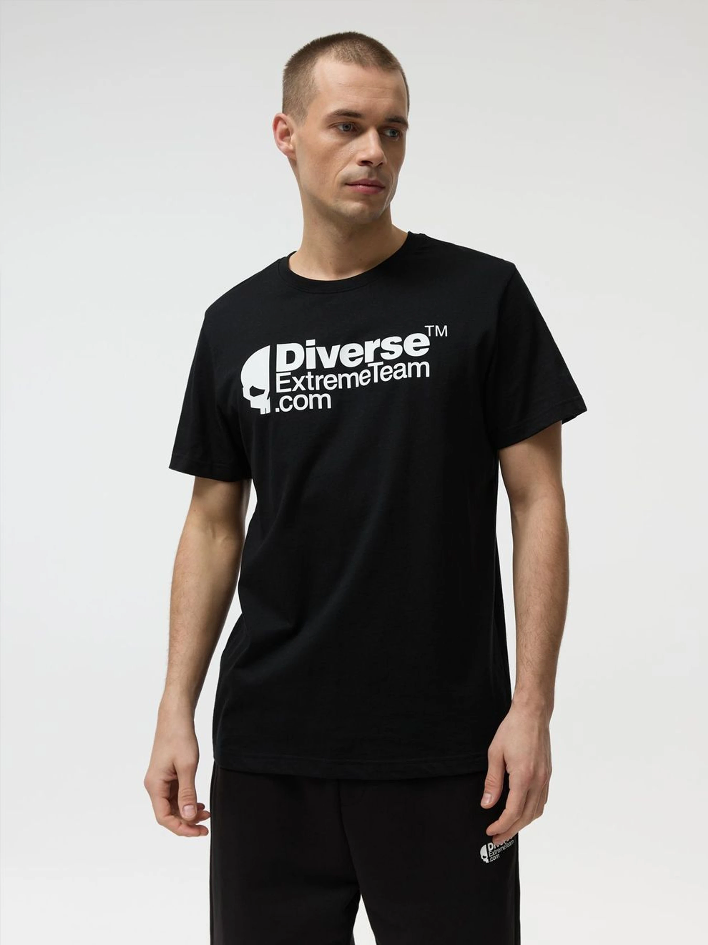 Бавовняна Чоловіча Футболка DIVERSE Dext Logo T 261