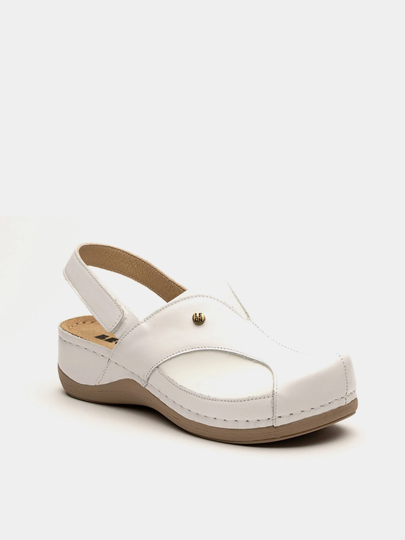 Шльопанці Leon модель 913-White Фото