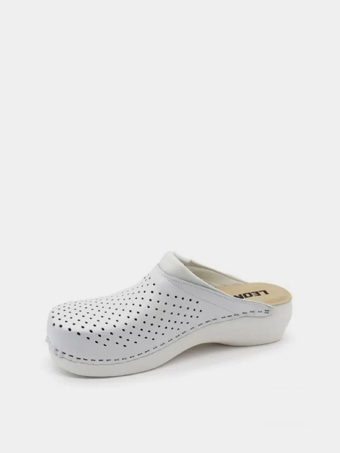 Шльопанці Leon модель PU100-White Фото