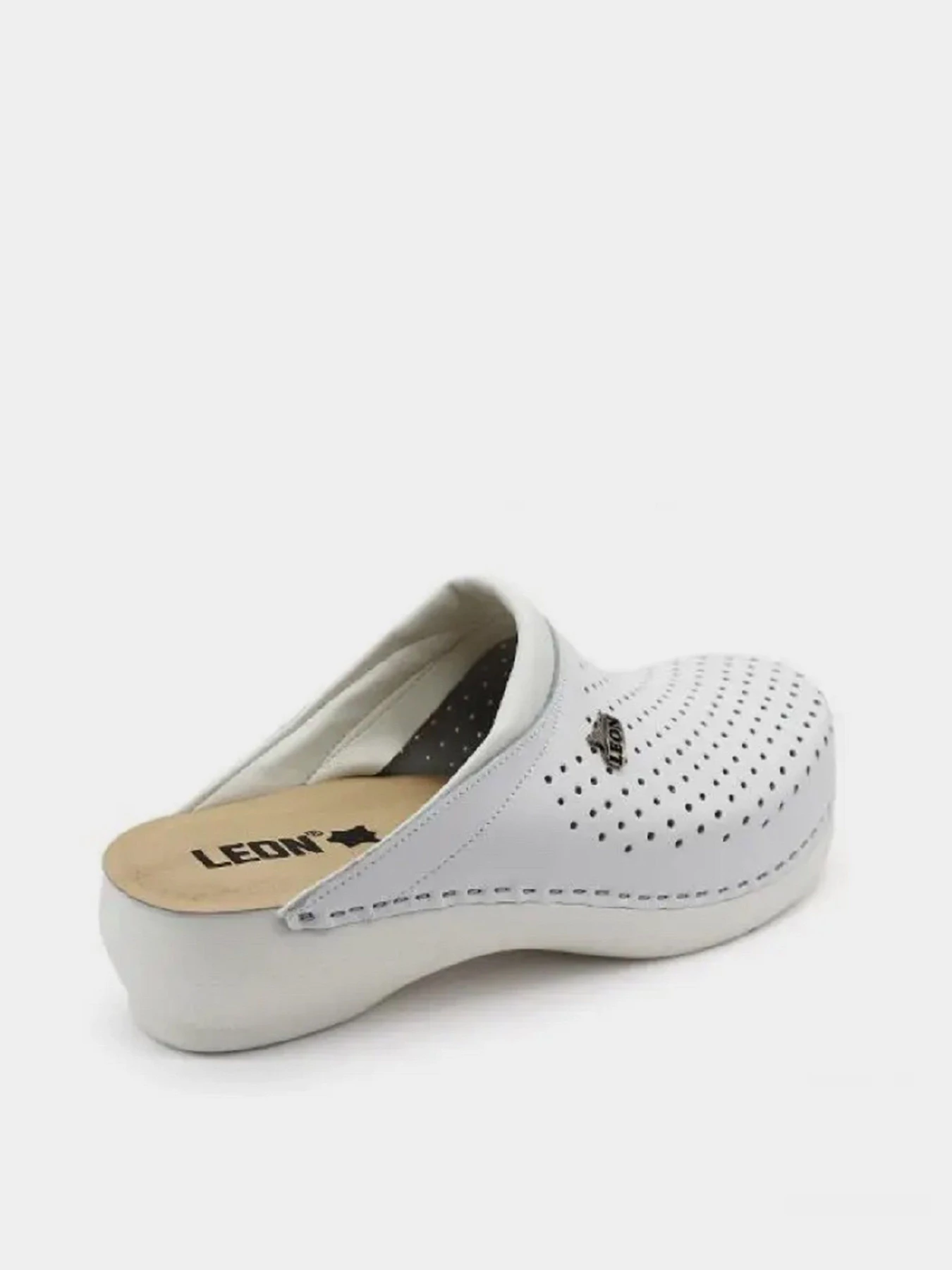 Шльопанці Leon модель PU100-White Фото