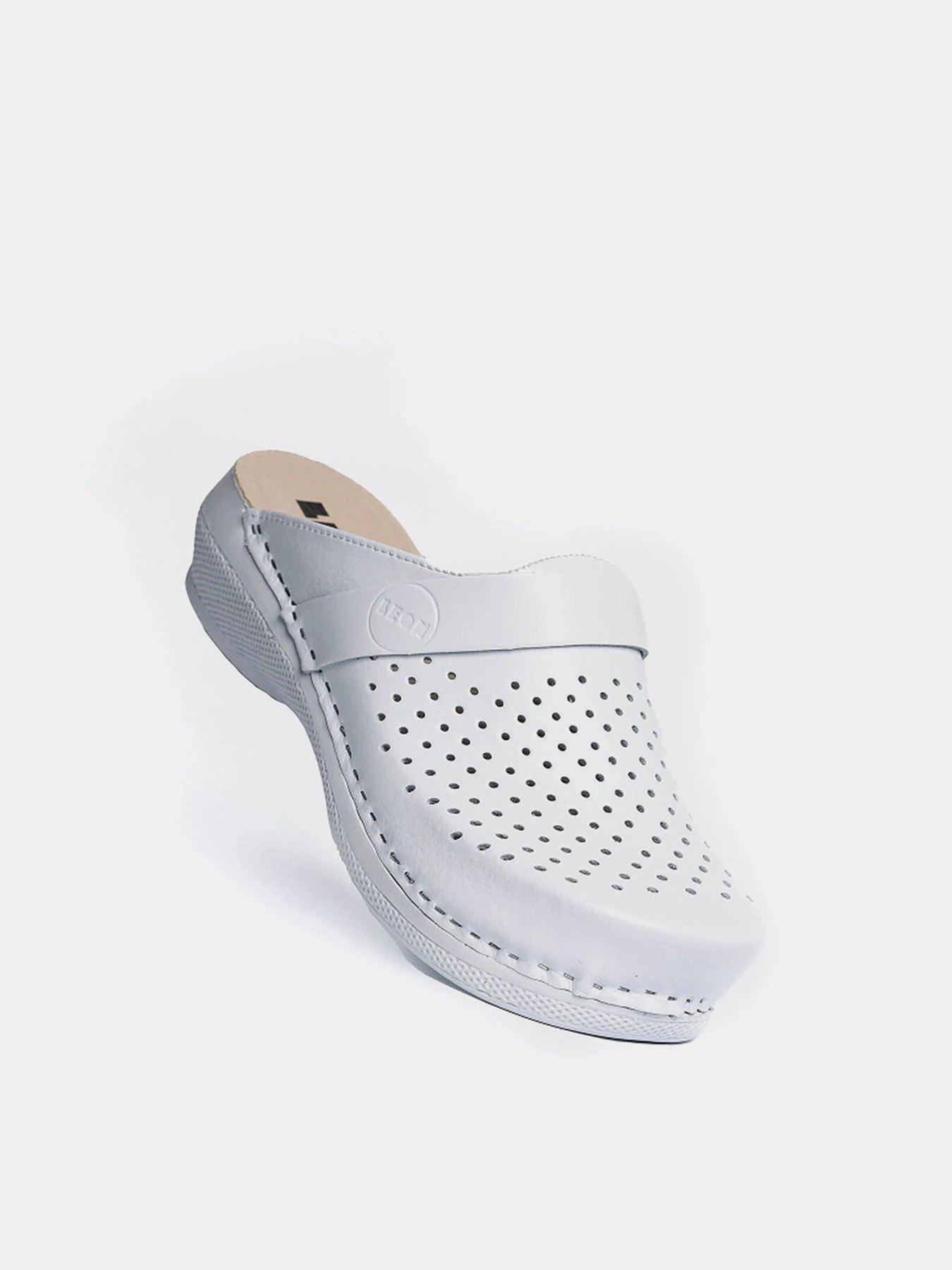Шльопанці Leon модель PU102-White Шльопанці Leon модель PU102-White Фото