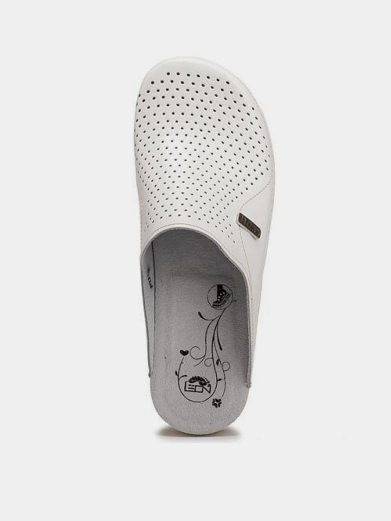 Шлёпанцы Leon модель PU115-White Шлёпанцы Leon модель PU115-White Фото