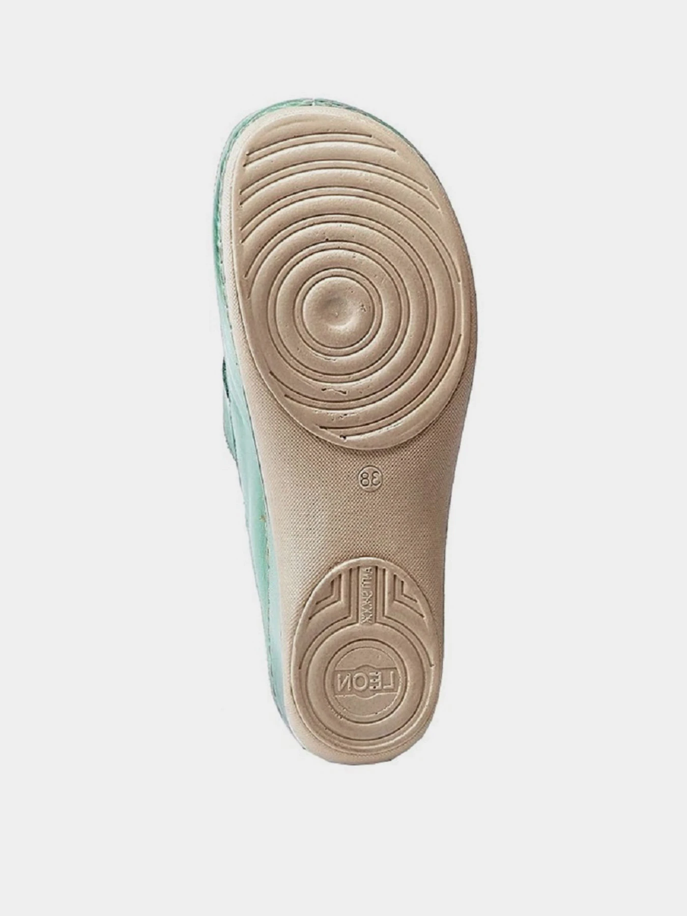 Шльопанці Leon модель 902-Turquoise Шльопанці Leon модель 902-Turquoise Фото