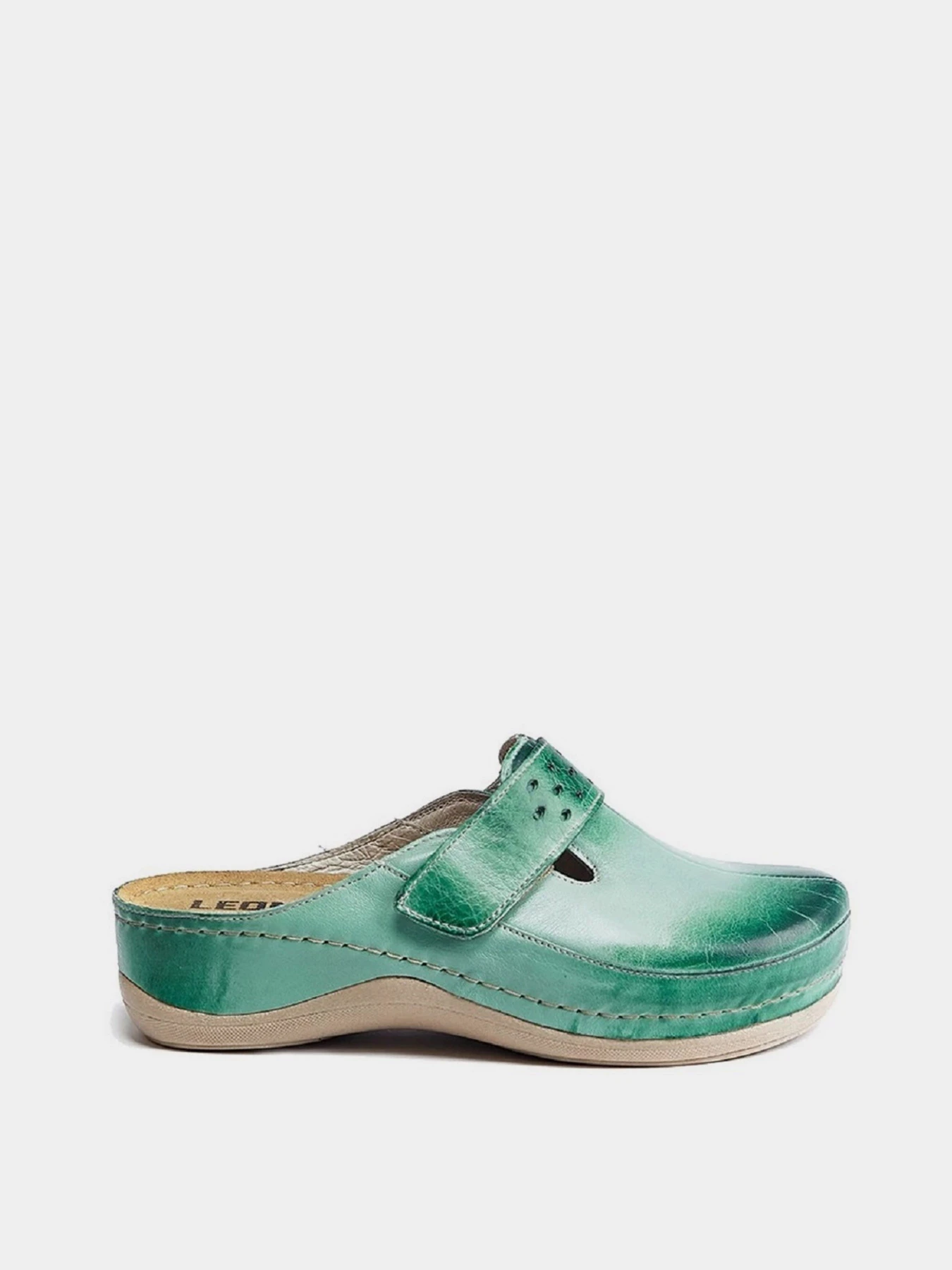 Шльопанці Leon модель 902-Turquoise Шльопанці Leon модель 902-Turquoise Фото