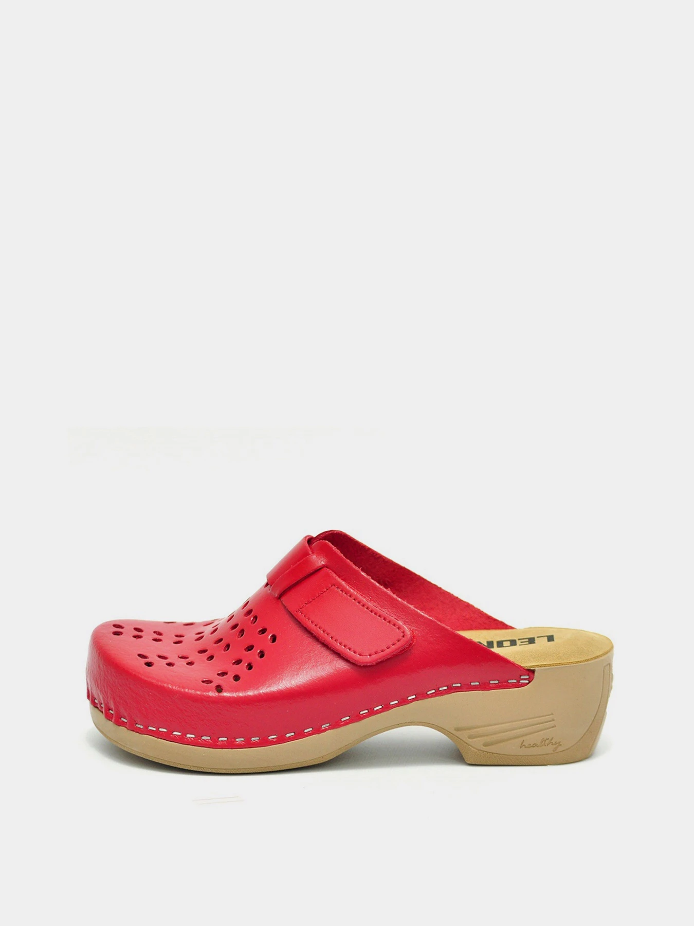 Шлёпанцы Leon модель PU161-Red Шлёпанцы Leon модель PU161-Red Фото