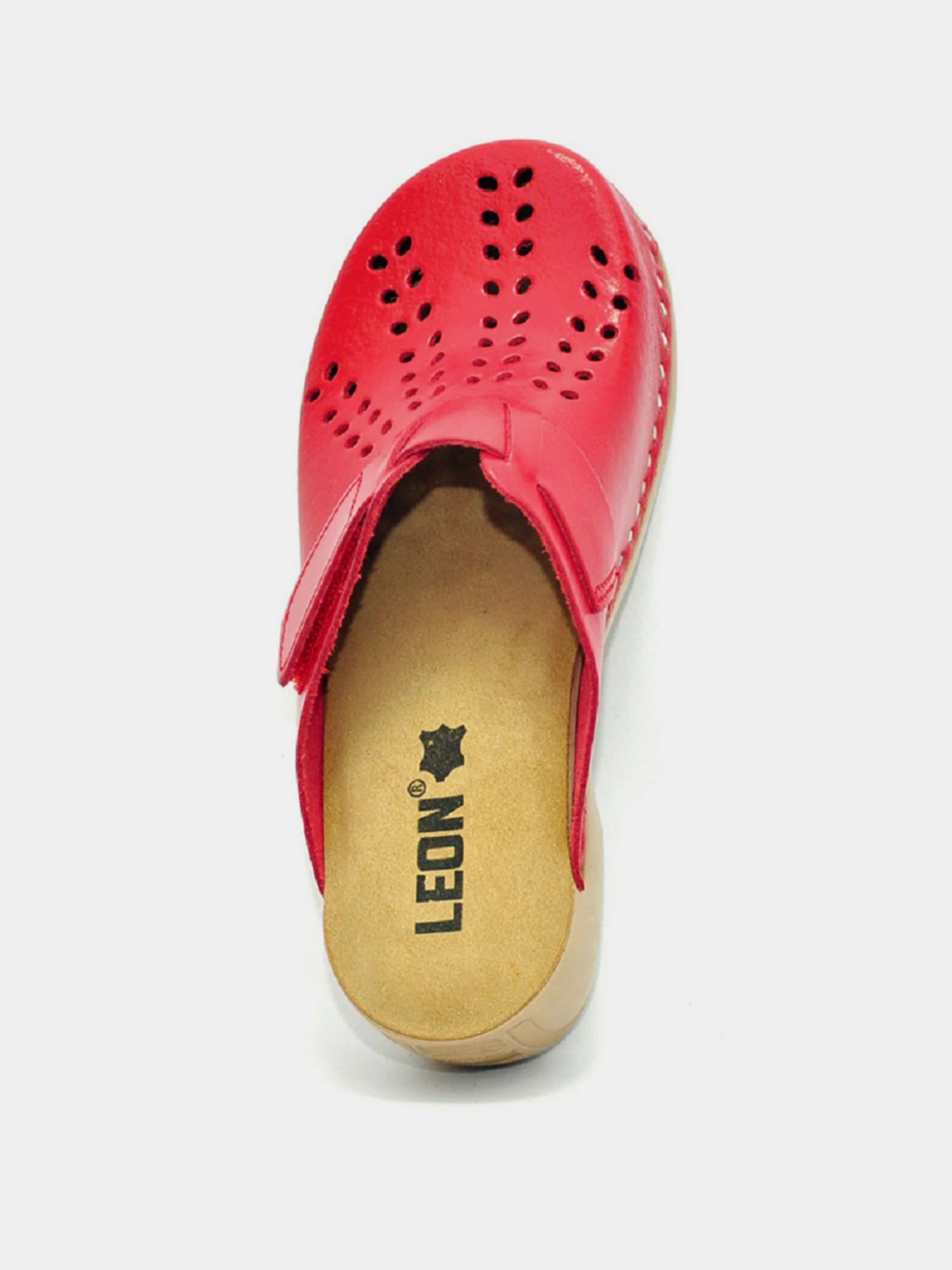 Шлёпанцы Leon модель PU161-Red Шлёпанцы Leon модель PU161-Red Фото
