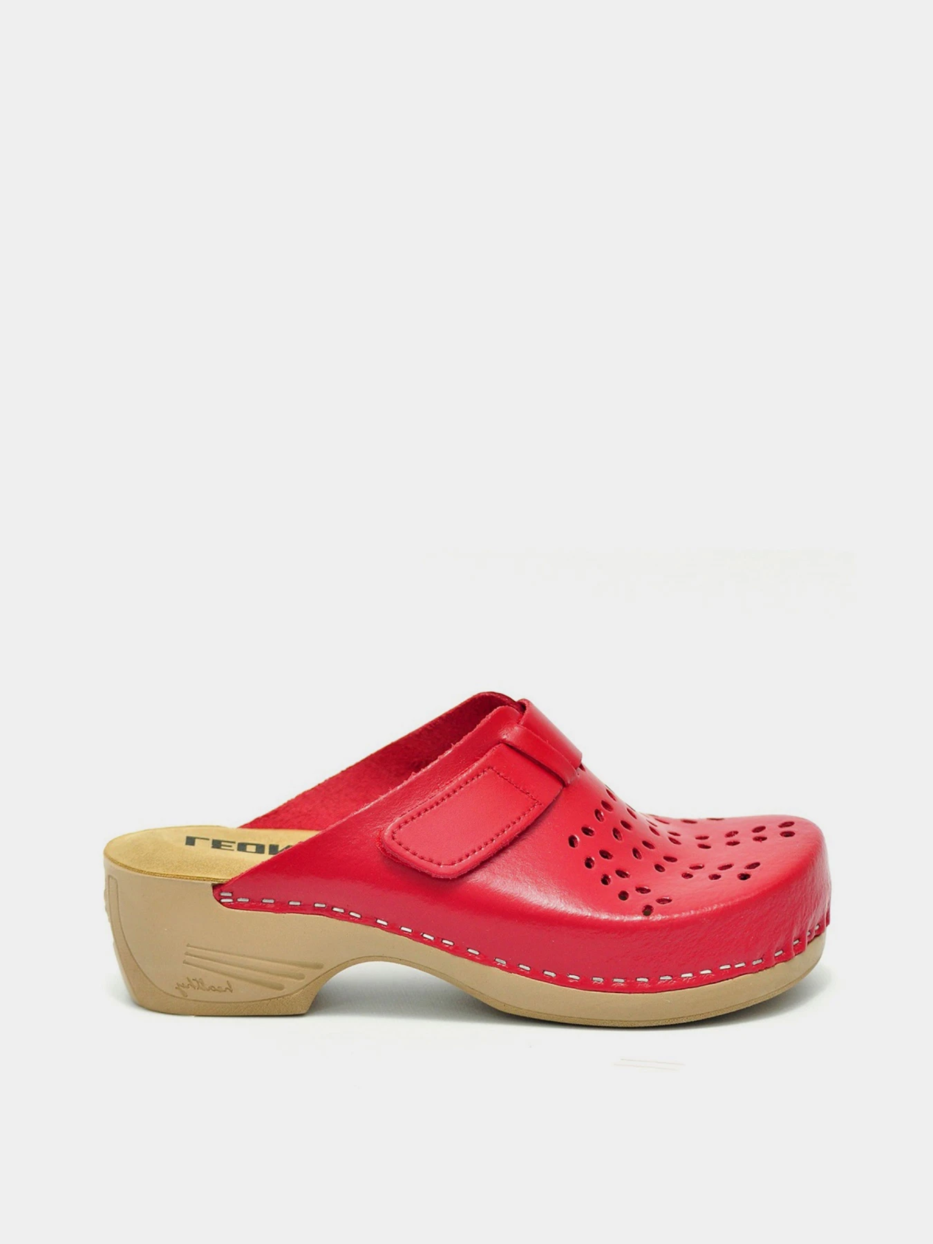 Шлёпанцы Leon модель PU161-Red Шлёпанцы Leon модель PU161-Red Фото