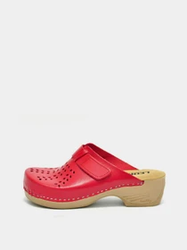 Шлёпанцы Leon модель PU161-Red Фото