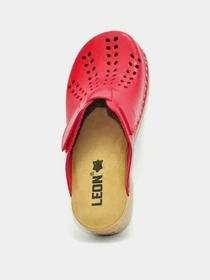 Шлёпанцы Leon модель PU161-Red Фото