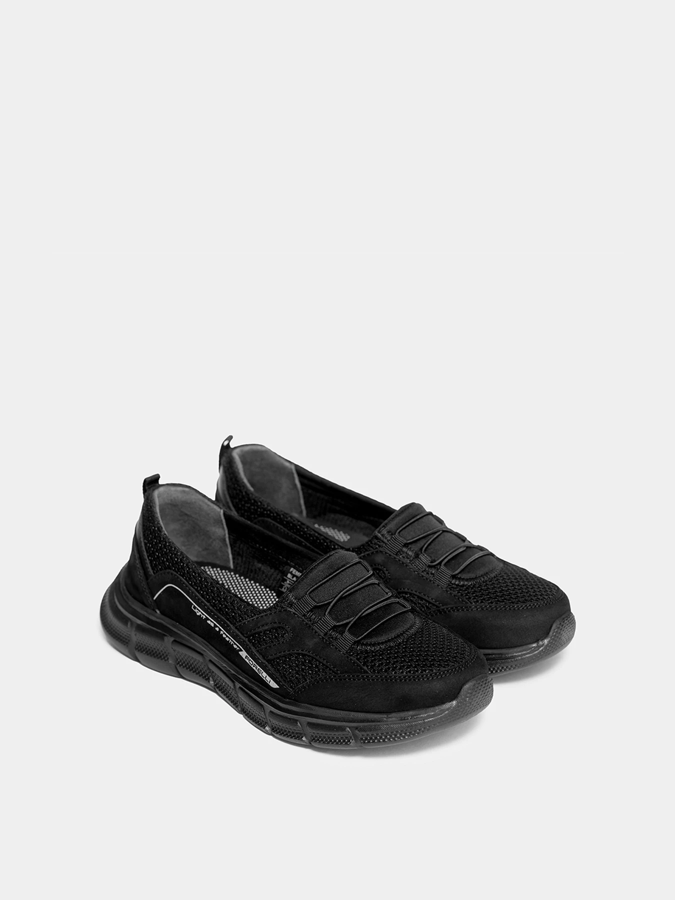 Слипоны и мокасины Forelli модель 31101-Black Фото