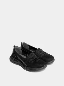Слипоны и мокасины Forelli модель 31101-Black Фото