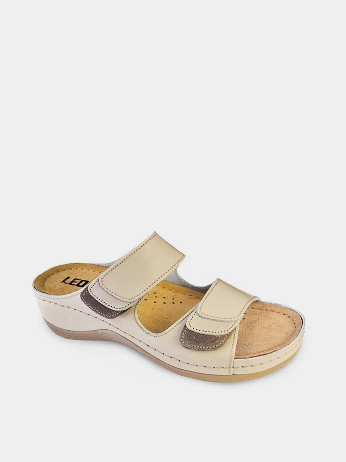 Шлёпанцы Leon модель 904-Beige Шлёпанцы Leon модель 904-Beige Фото