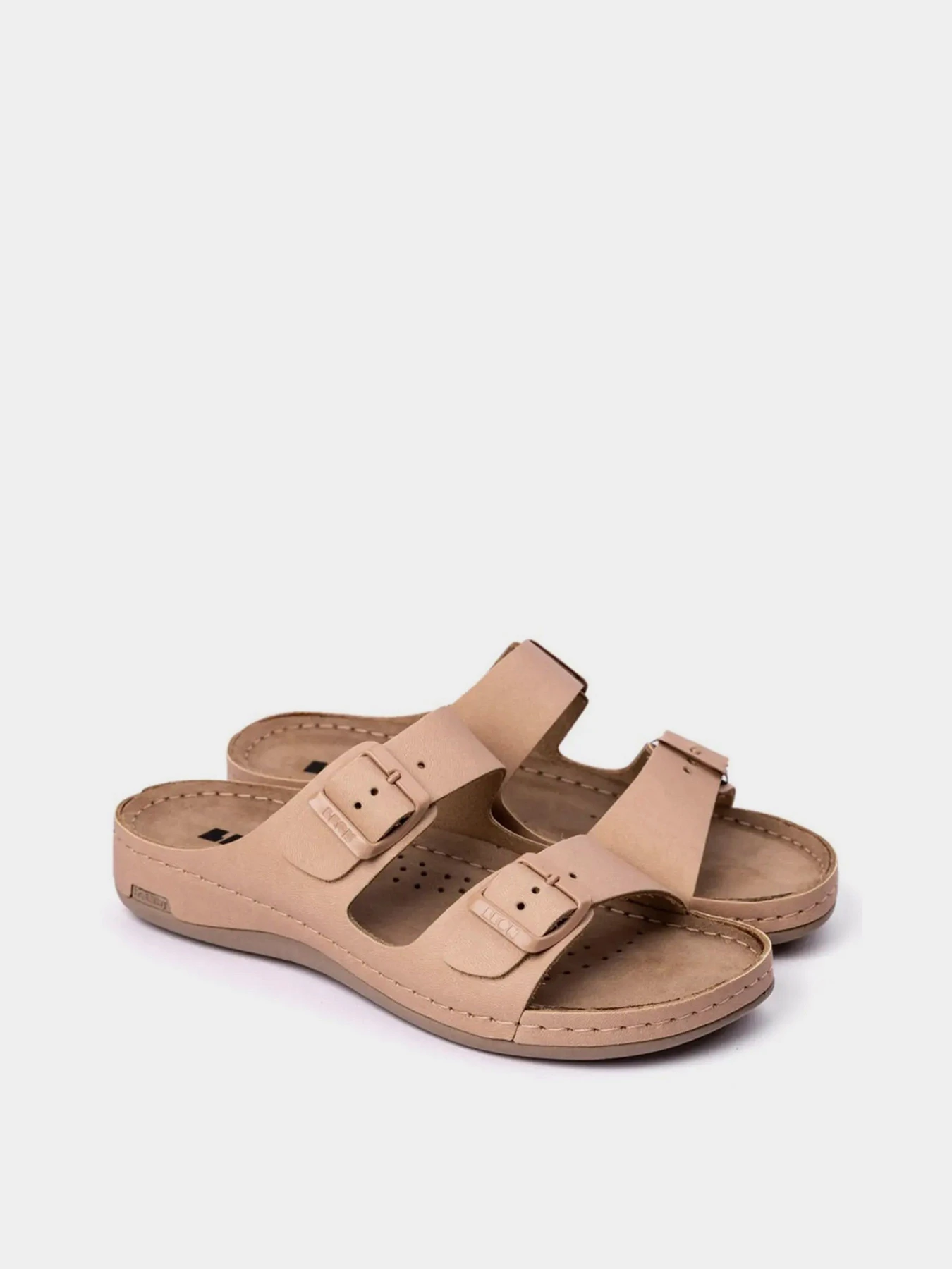 Шльопанці Leon модель 955-Beige Шльопанці Leon модель 955-Beige Фото