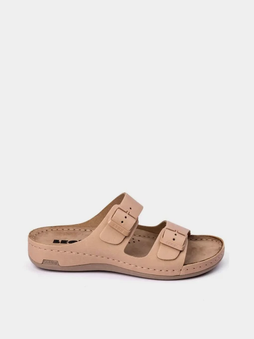 Шльопанці Leon модель 955-Beige Фото