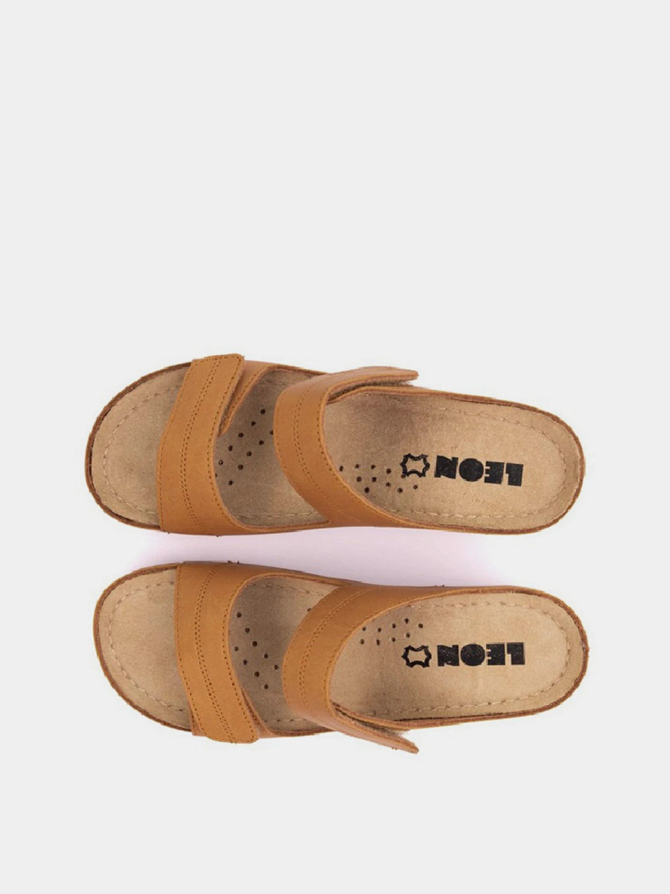 Шльопанці Leon модель 907-Brown Фото