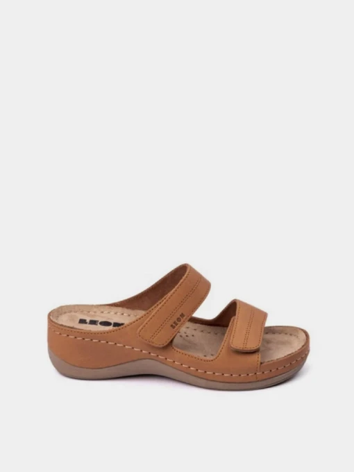 Шльопанці Leon модель 907-Brown Фото