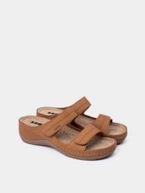 Шльопанці Leon модель 907-Brown Фото