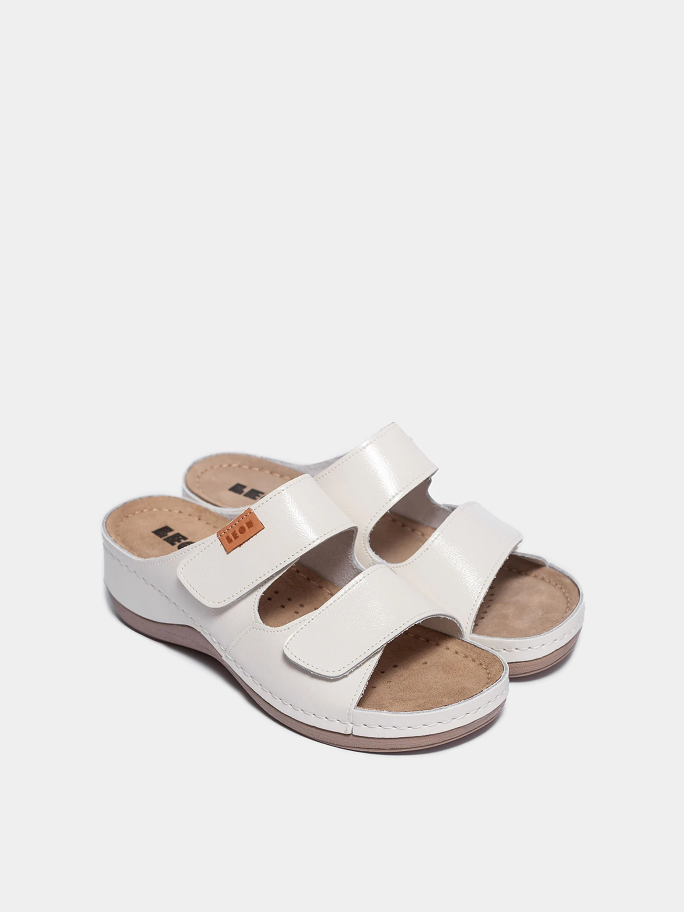 Шльопанці Leon модель 931-White Фото