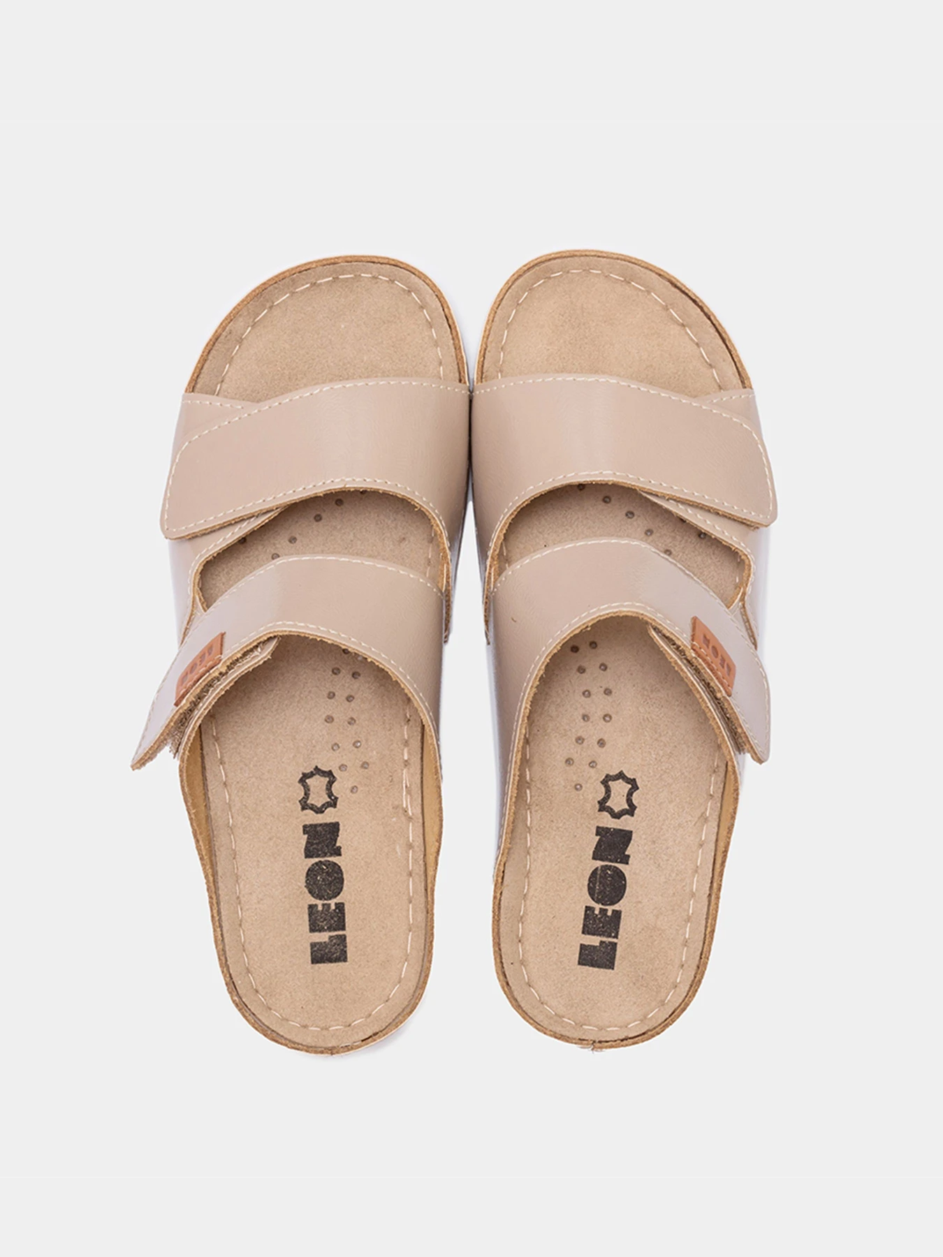 Шльопанці Leon модель 931-Beige Фото